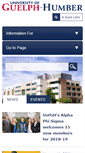 Mobile Screenshot of guelphhumber.ca